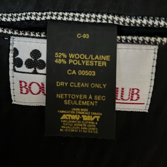 Gray Blazer with Notch Lapels and Wool-Blend Fabric - Picture 4 of 4